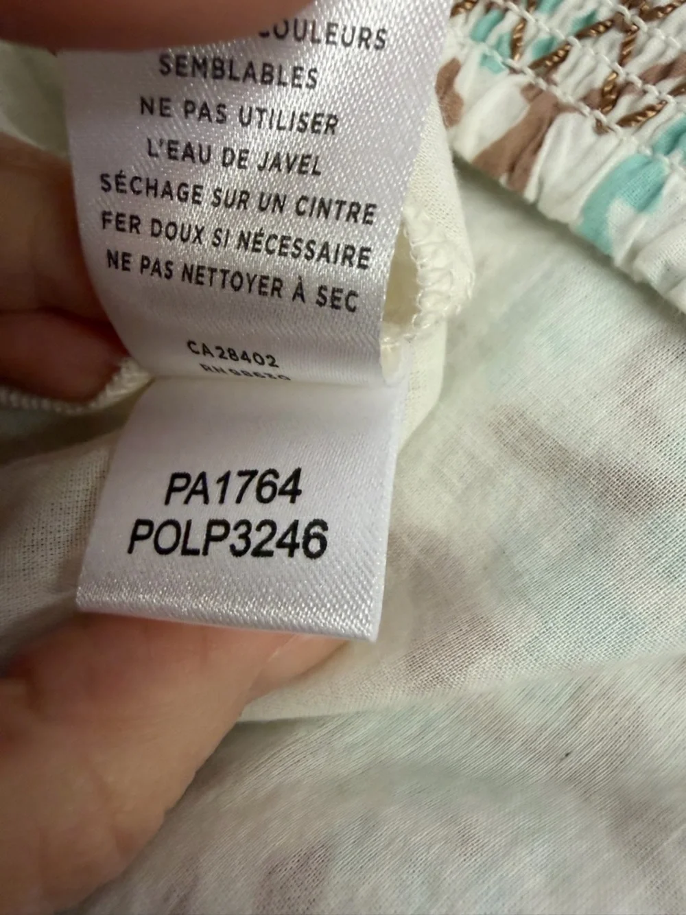 NWT Lilla P Smocked Waist Skirt in Aquamarine size‎ small cottagecore
